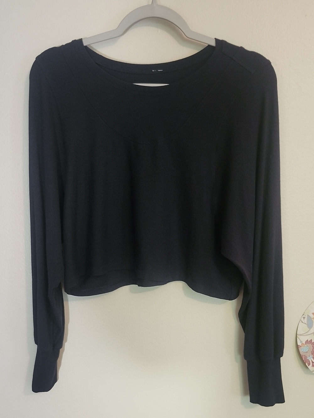 Lululemon LA Relaxed Crop Puff Long Sleeve/Size 8/10